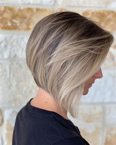 Angled Bob Cut hair