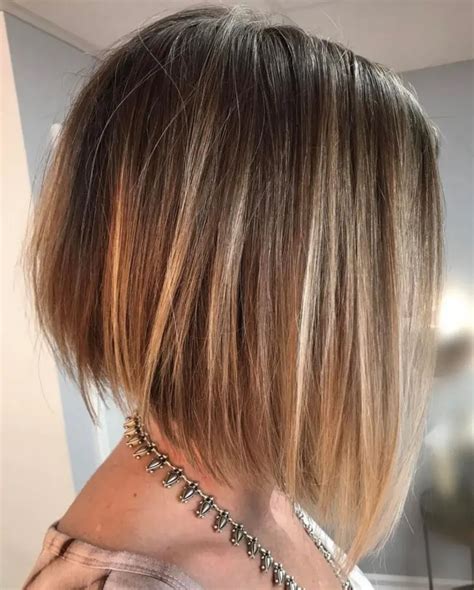 Angled Bob Cut hair