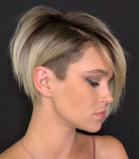 Asymmetrical Pixie Cut hair