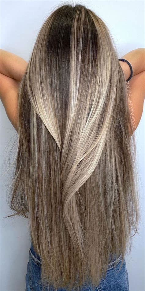 Blonde Balayage Cool Haircuts with Different Shades of Blonde for Older Women