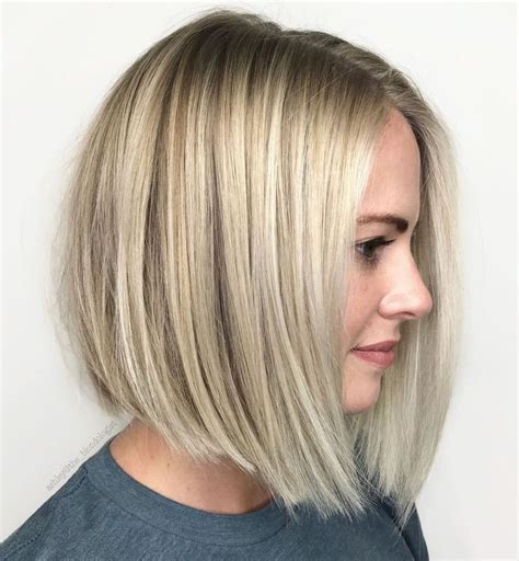 Blonde Bob Cut hair