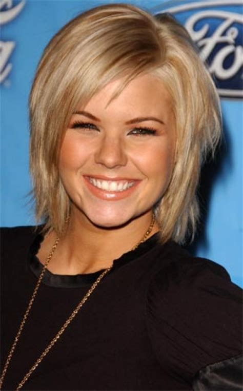 Blonde Bob Cut hair