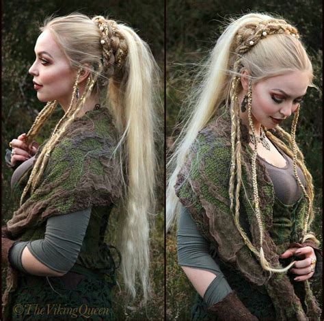 Bohemian Viking Braids hair