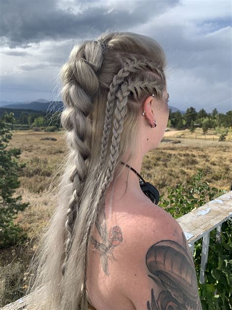 Boho Viking Braids hair