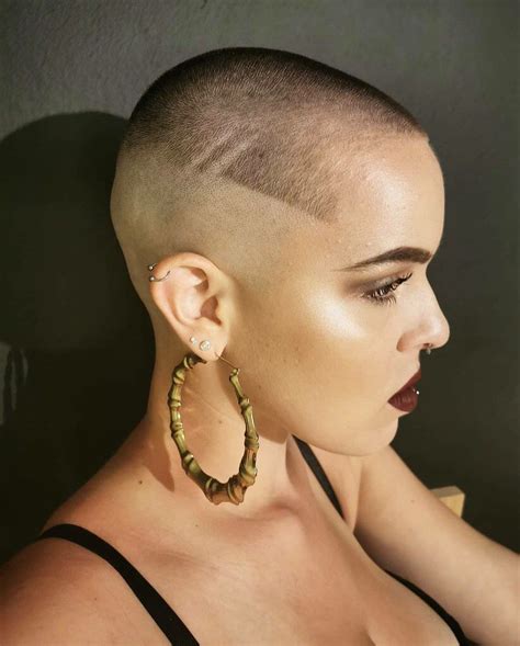 Bold Buzz Cut hair