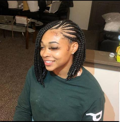 Box Braids Bob Hairstyles