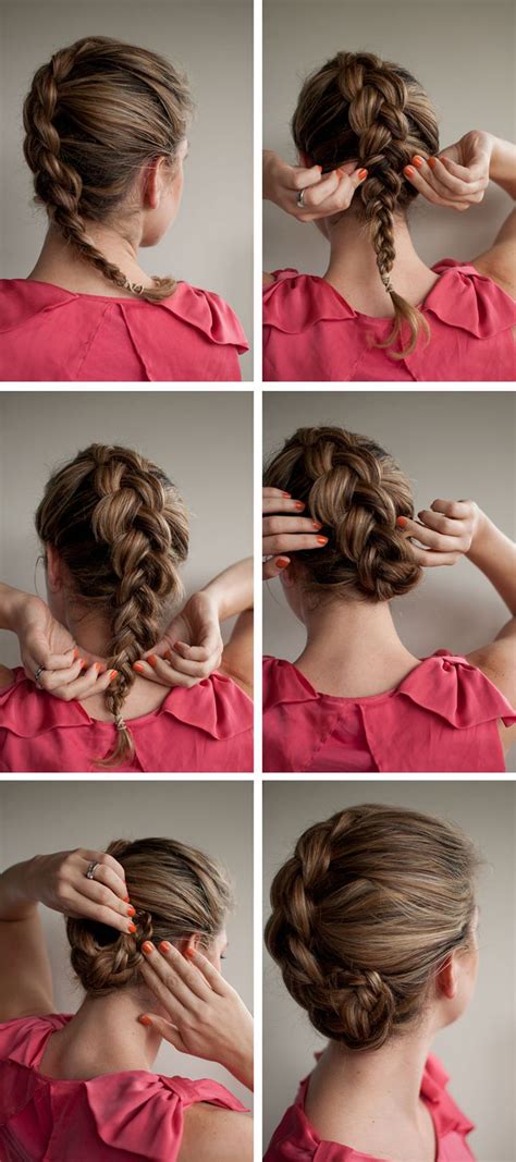 Braided Bun Quick and Easy Braided Hairstyles