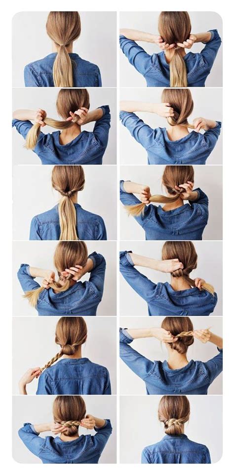 Braided Low Bun Hairstyles