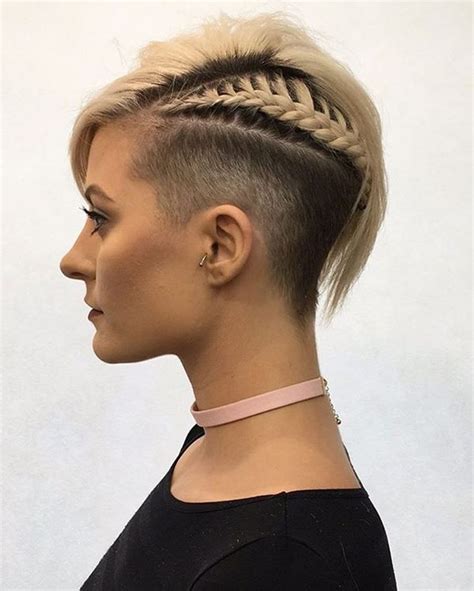 Braided Undercut hair