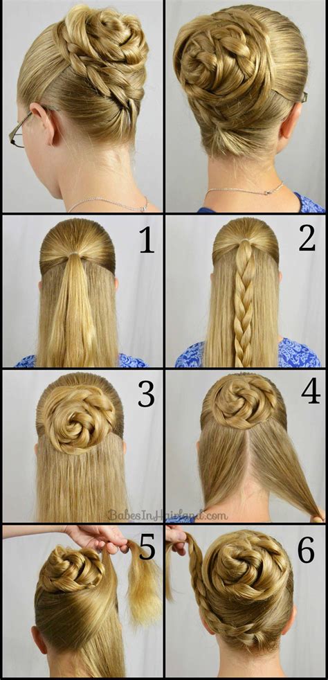 Braided Updo Tutorial Quick and Easy Braided Hairstyles