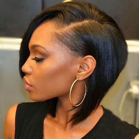 Chic Asymmetrical Bob hair