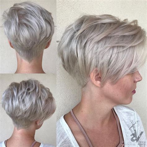 Chic Asymmetrical Pixie hair