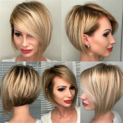 Chic Blonde Bob Haircuts