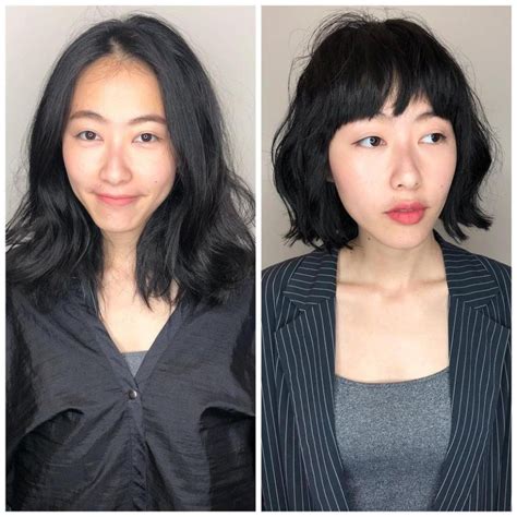 Chic Bob Transformation Haircuts