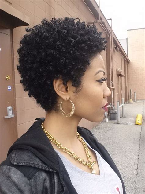 Chic Curly Afro Hairstyles