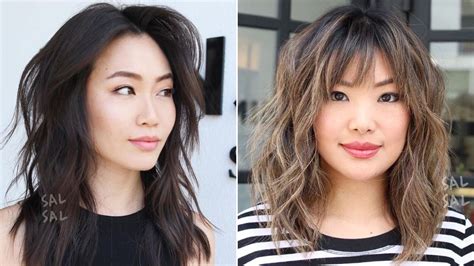 Chic Layered Waves hairstyles