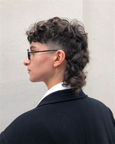 Chic Modern Mullet Permed Mullet Hairstyles to Look Damn Cool in 2024