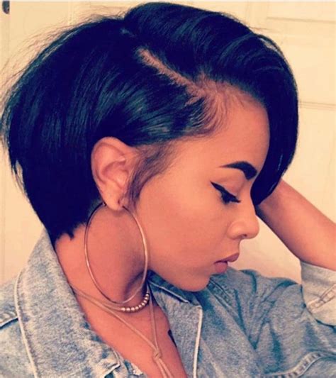 Chic Tapered Bob hair