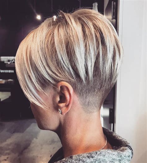 Chic Undercut Bob hair