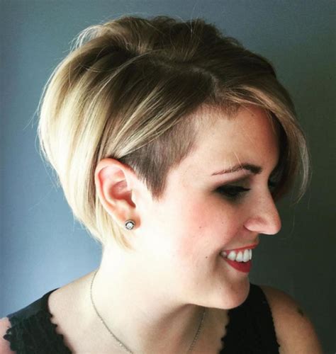 Chic Undercut Bob hair