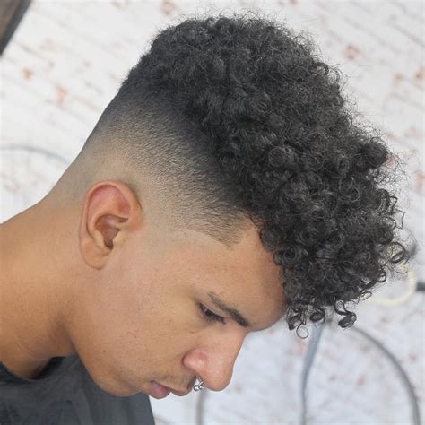 Curly High Top Haircuts