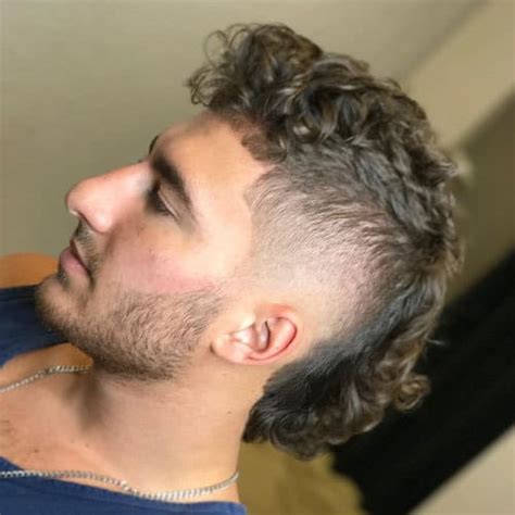 Curly Modern Mullet Permed Mullet Hairstyles to Look Damn Cool in 2024