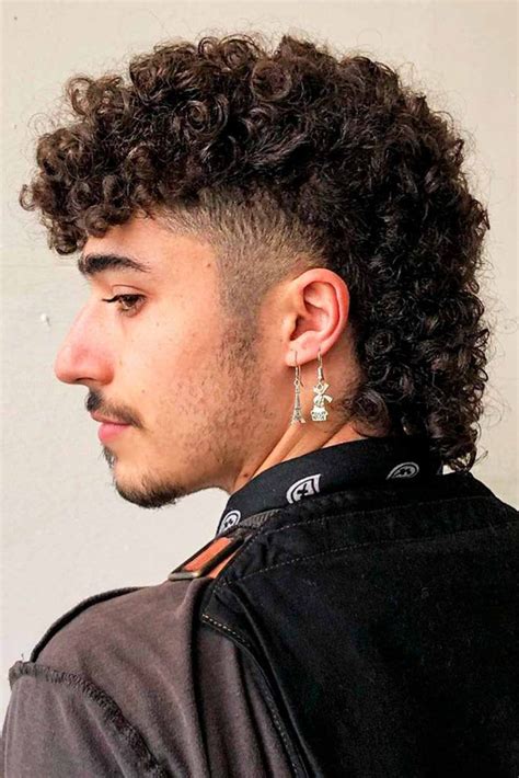 Curly Modern Mullet Permed Mullet Hairstyles to Look Damn Cool in 2024