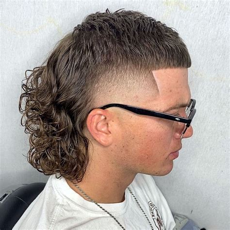 Curly Mullet Fade Permed Mullet Hairstyles to Look Damn Cool in 2024