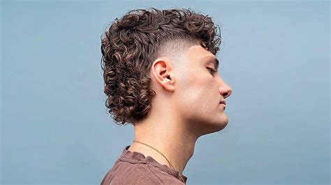 Curly Mullet Fade Permed Mullet Hairstyles to Look Damn Cool in 2024