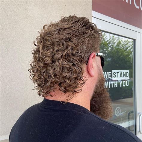 Curly Mullet Permed Mullet Hairstyles to Look Damn Cool in 2024