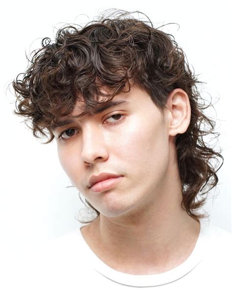 Curly Mullet Style Permed Mullet Hairstyles to Look Damn Cool in 2024