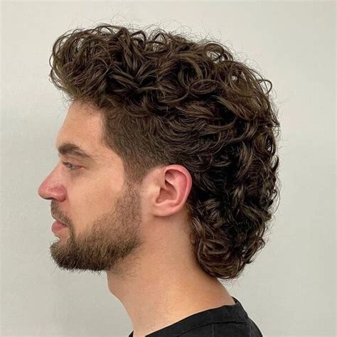 Curly Mullet Style Permed Mullet Hairstyles to Look Damn Cool in 2024