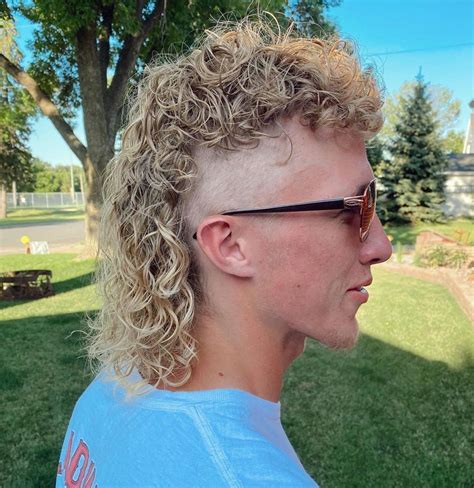 Curly Mullet Style Permed Mullet Hairstyles to Look Damn Cool in 2024