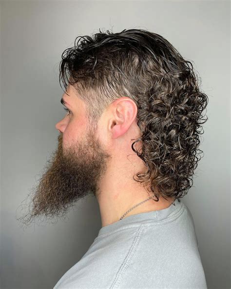 Curly Mullet Style Permed Mullet Hairstyles to Look Damn Cool in 2024