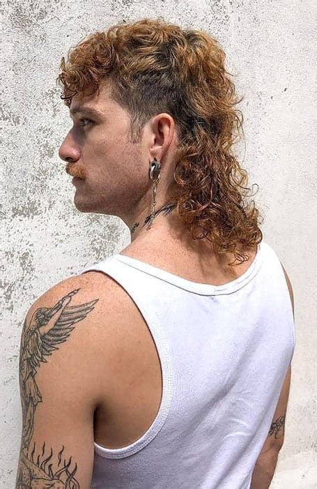 Curly Mullet Style Permed Mullet Hairstyles to Look Damn Cool in 2024