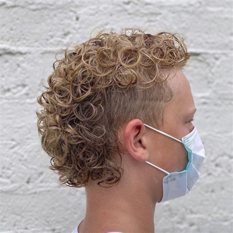 Curly Mullet Style Permed Mullet Hairstyles to Look Damn Cool in 2024