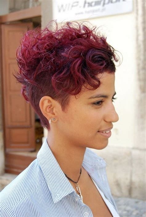 Curly Pixie Cut Hairstyles