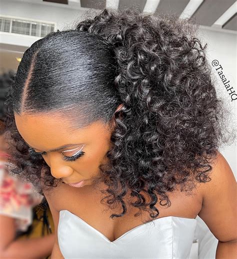 Curly Ponytail Elegance hair