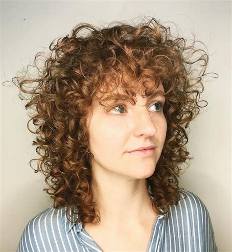 Curly Shag Style hair