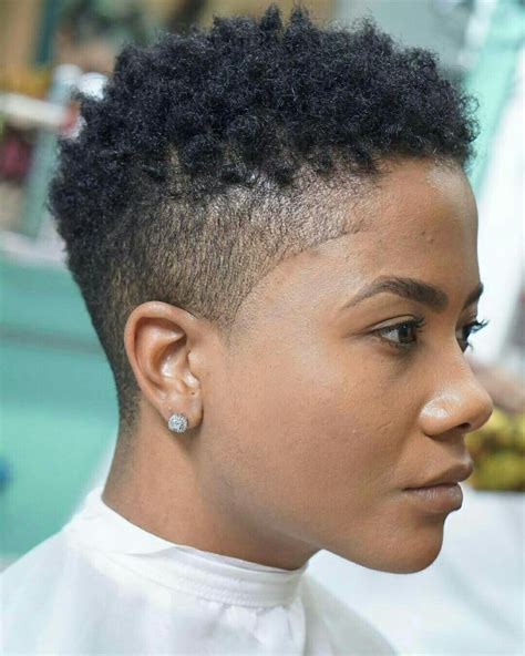 Curly Taper Fade Dazzling Taper Fade Cuts for Women