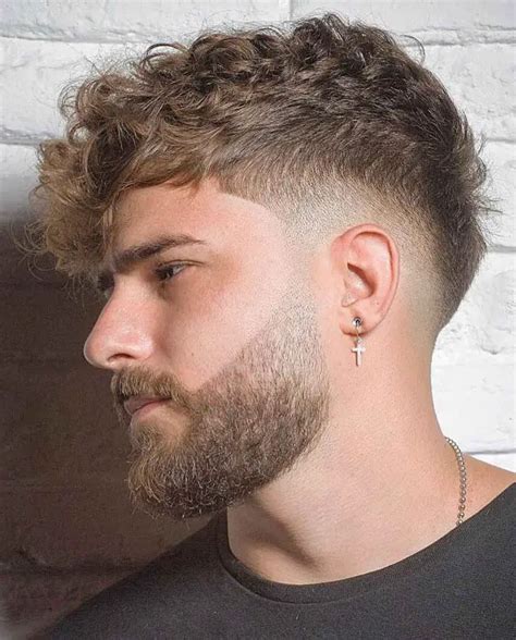 Curly Undercut Fade Haircuts