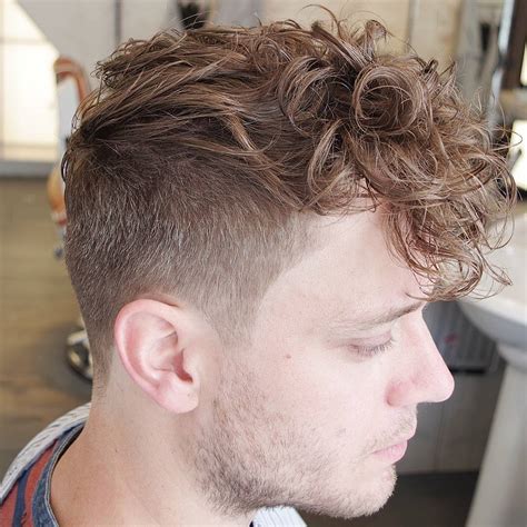 Curly Undercut Haircuts