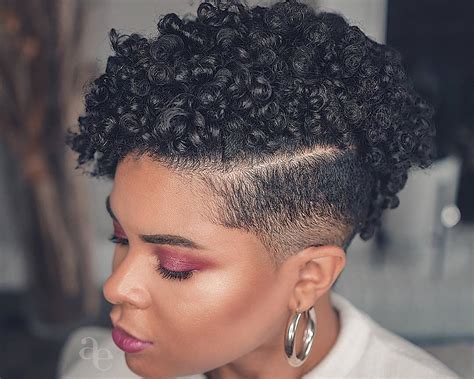 Curly Undercut Style hair