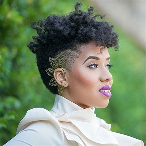 Curly Undercut Style hair