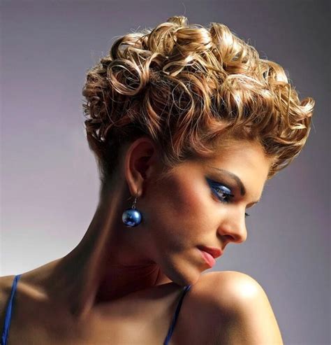 Curly Updo hair