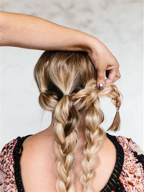 Double Braided Twist Quick and Easy Braided Hairstyles