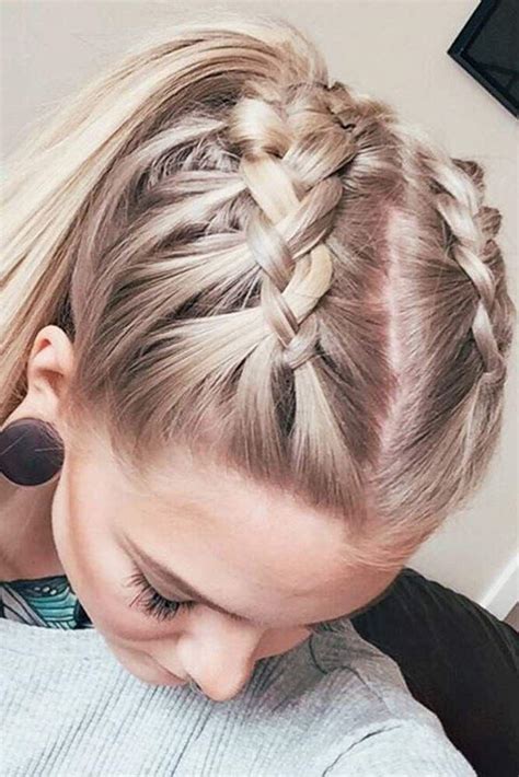 Double Dutch Braids Quick and Easy Braided Hairstyles