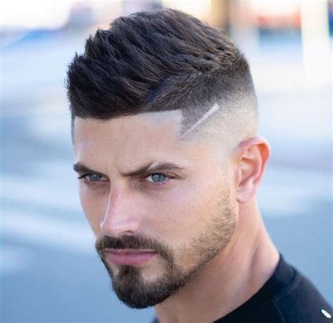 Edgy Faded Cut Haircuts