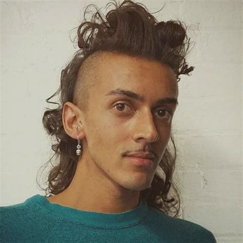 Edgy Mohawk Style Permed Mullet Hairstyles to Look Damn Cool in 2024