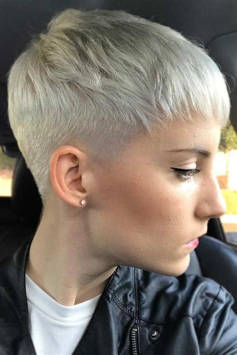 Edgy Pixie Cut Dazzling Taper Fade Cuts for Women